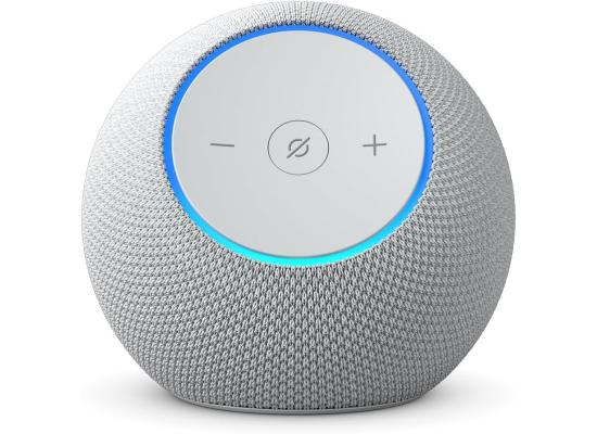 Amazon Echo Dot Max (newest model), Alexa speaker with room-filling sound and nearly 3x bass, Great for living rooms and medium-sized spaces, Designed for Alexa+ - Glacier White